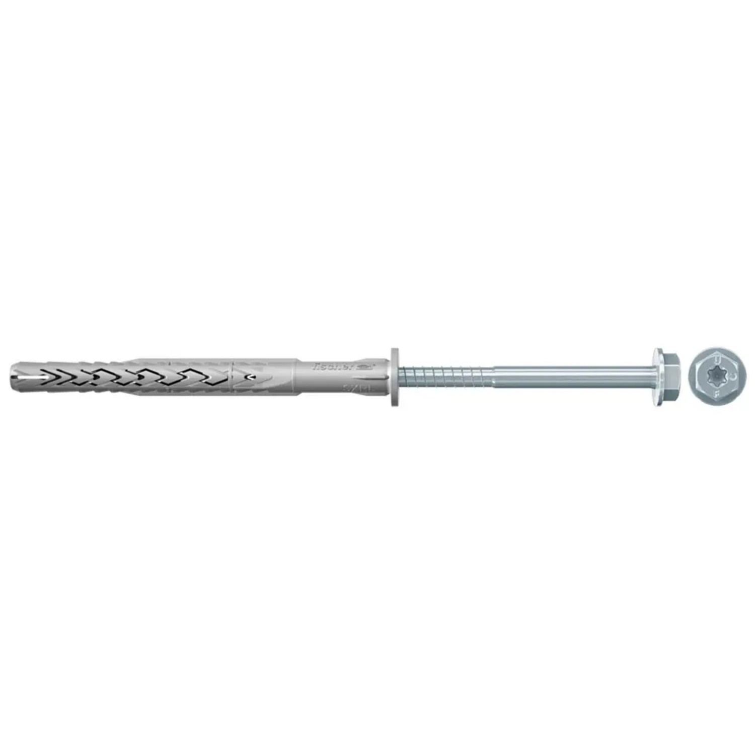 Fischer Kołek ramowy z łbem 6-kątnym TX 10 x 80 mm 1szt.