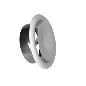 t.b.t. akcesoria kominkowe, okrągłe, biało-srebrne.