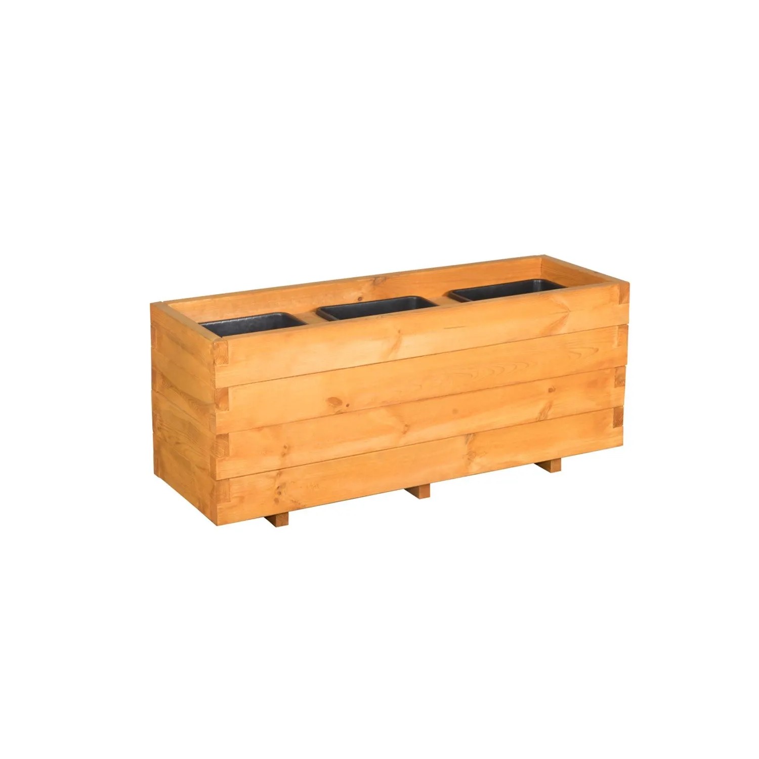 Werth-Holz Donica Domino pinia 3 wkłady - 93x31x39 cm