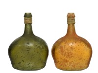 Butelka szklana Balon bursztyn - 19 x 26 cm Butelka szklana Balon bursztyn - 19 x 26 cm