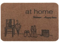 Wycieraczka Decora 40 x 60 cm brązowa