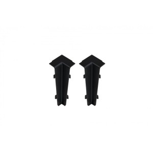 Cezar Narożnik wewnętrzny Hi-Line PVC Czarny RAL9005
