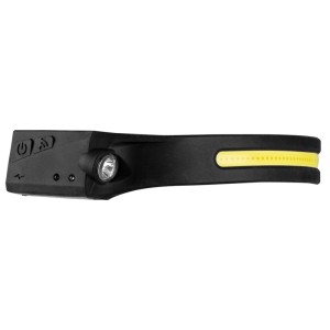 NEO TOOLS Latarka czołowa XPE + COB LED belt 2 w 1 350 lm