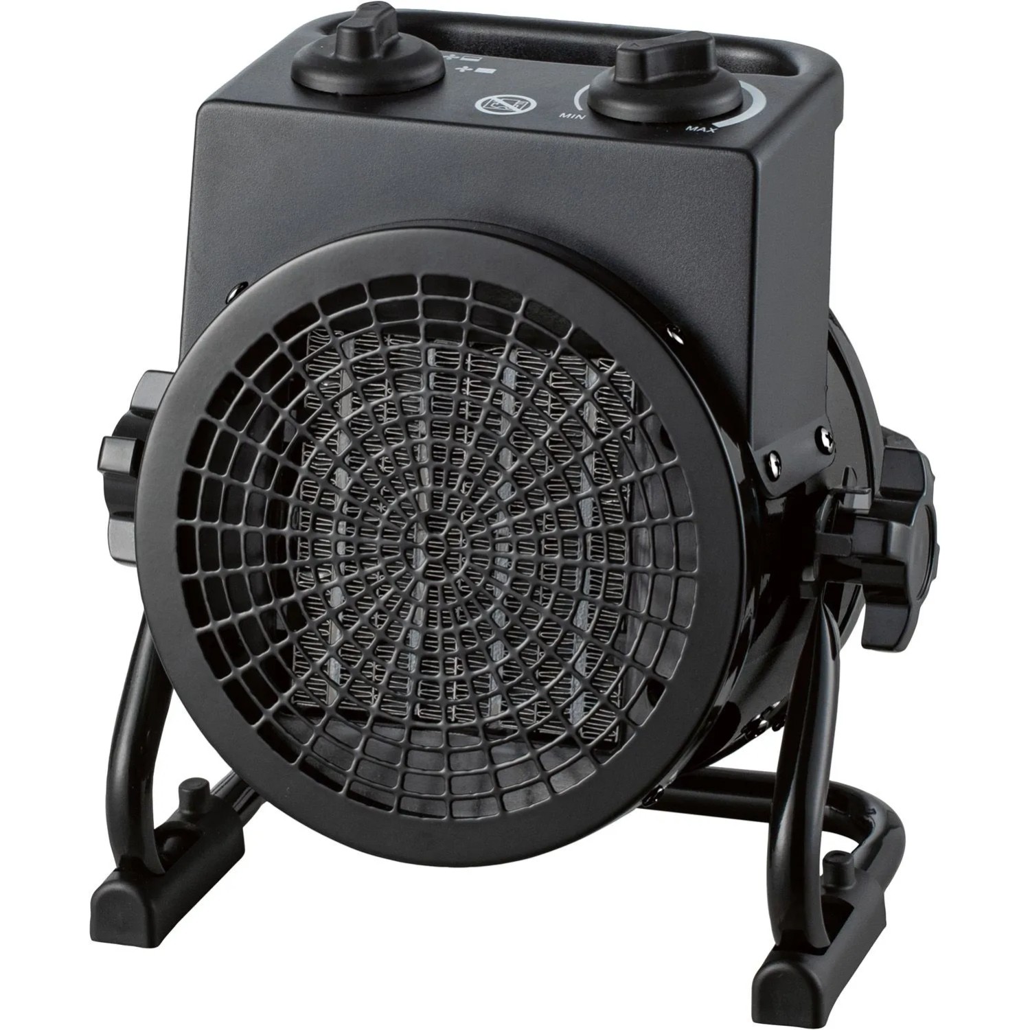 Nagrzewnica ceramiczna z termostatem IP20 - 2000 W - 22 x 13 x 23,5 cm