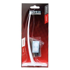 t.b.t. Karnisz biały, zawiera akcesoria montażowe.