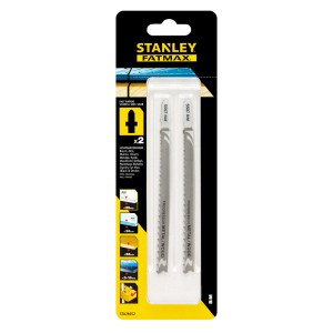 Brzeszczoty do wyrzynarki Stanley FATMAX, 2 sztuki, do drewna i metalu.