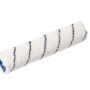 Wałek poliestrowy LUX, 25 cm, do farb ściennych i sufitowych, z niebieskimi paskami.