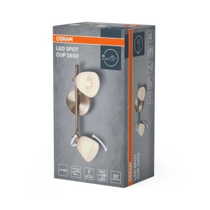 OSRAM Listwa świetlna SPOT CUP 2xG9 5W nikiel