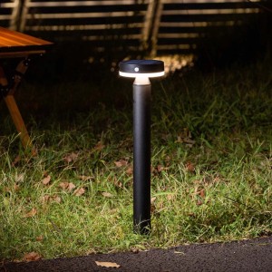 Goldlux Lampa solarna LED GWINEA PIR i USB-C 4,5W 4000K 400lm IP44 wys.50cm