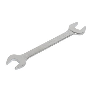 Klucz płaski LUX 21 mm x 23 mm Comfort, chromowany, wykonany ze stali chromowo-wanadowej.