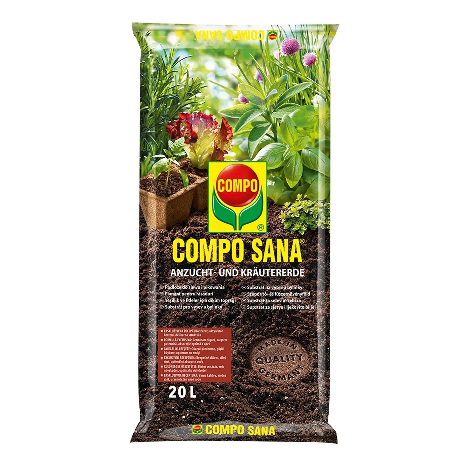 Compo Sana Podłoże do siewu - 20 l