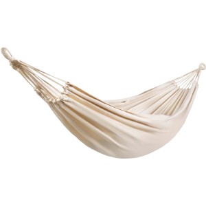 Beżowy hamak z kategorii Huśtawki ogrodowe, idealny do relaksu w ogrodzie.