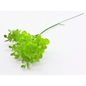 Zielona gałązka dekoracyjna do ogrodu, sztuczna roślina