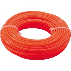 Szpula pomarańczowej żyłki do podkaszarek i kos.