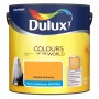Wiadro z farbą Dulux Colours of the World, odcień Korzeń Kurkumy, matowa farba lateksowa do ścian.