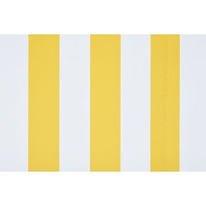 Żółto-biała markiza w paski