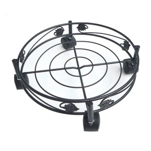 Podstawka metalowa na kółkach - śr. 32 cm