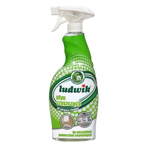 Ludwik płyn uniwersalny w sprayu, do czyszczenia w gospodarstwie domowym.