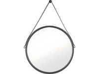 BALIV Lustro ścienne ROUND 78 czarne