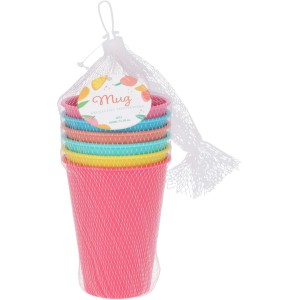 Zestaw kubków 400 ml, mix kolorów