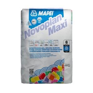 Mapei Novoplan Maxi, szybkowiążąca zaprawa cementowa do podkładów ogrzewanych.