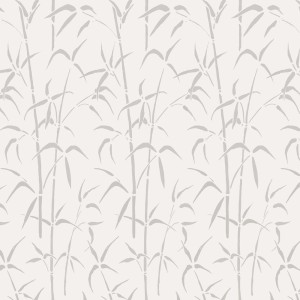 Folia t.b.t. z szarym wzorem bambusa na jasnym tle.