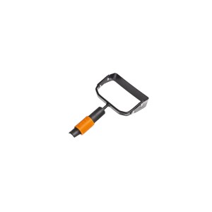 Narzędzie modułowe t.b.t. z pomarańczową rączką do prac ogrodowych.