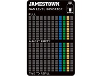 Jamestown Wskaźnik poziomu gazu