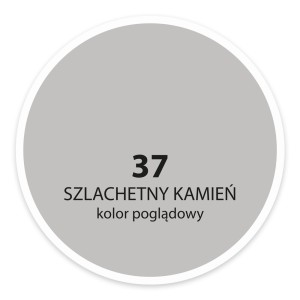Próbka koloru farby ściennej t.b.t. w kolorze szlachetnego kamienia (odcień 37).