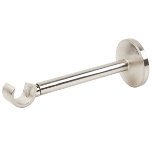 Metalowy wspornik karnisza do montażu na ścianie. Kategoria: Karnisze.