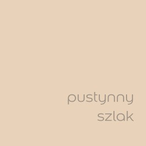 Próbka koloru farby ściennej t.b.t. w jasnobeżowym odcieniu.