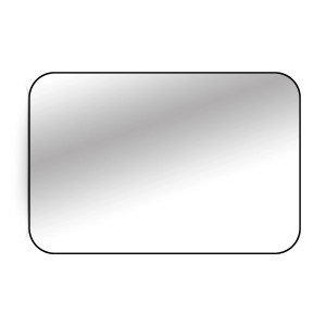 Prostokątne lustro z zaokrąglonymi rogami, t.b.t.