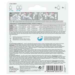 Tesa gwoździe samoprzylepne do gładkich powierzchni, 1-2kg i 2-4kg, wielokrotnego użytku.