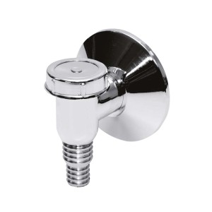 Syfon t.b.t. do pralki i zmywarki, chrom.