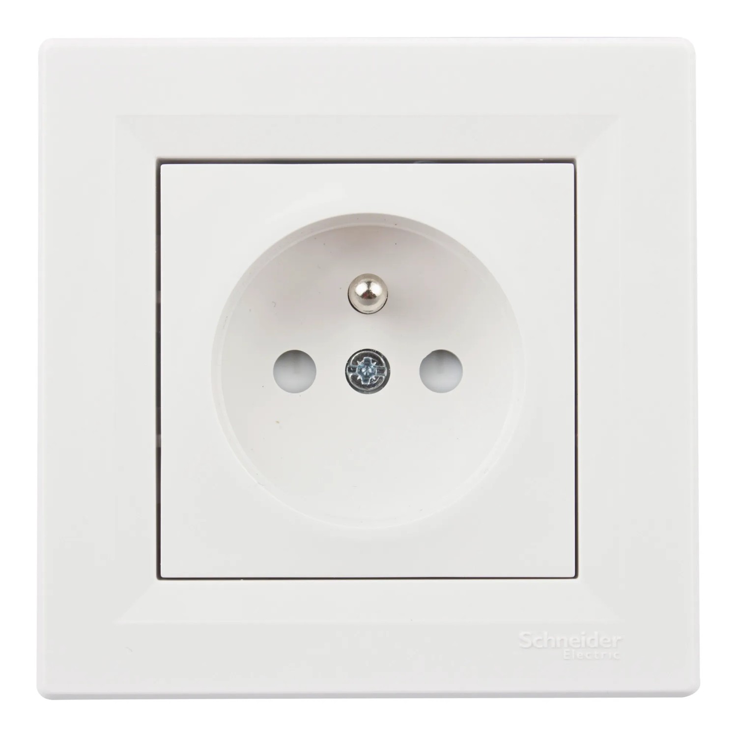Schneider Electric Gniazdo Asfora 2P+Z białe