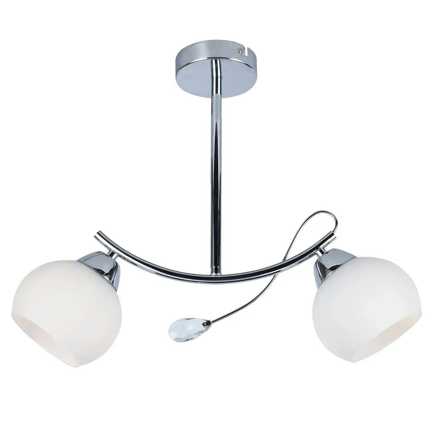 MiLAGRO Lampa sufitowa Connor 2x15W E27 biała