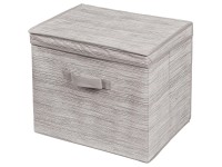 Pudełko MIAMI z pokrywą 38 x 29 x 32,5 cm beżowe