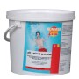 Wiadro granulatu pH-minus do regulacji pH w basenie.