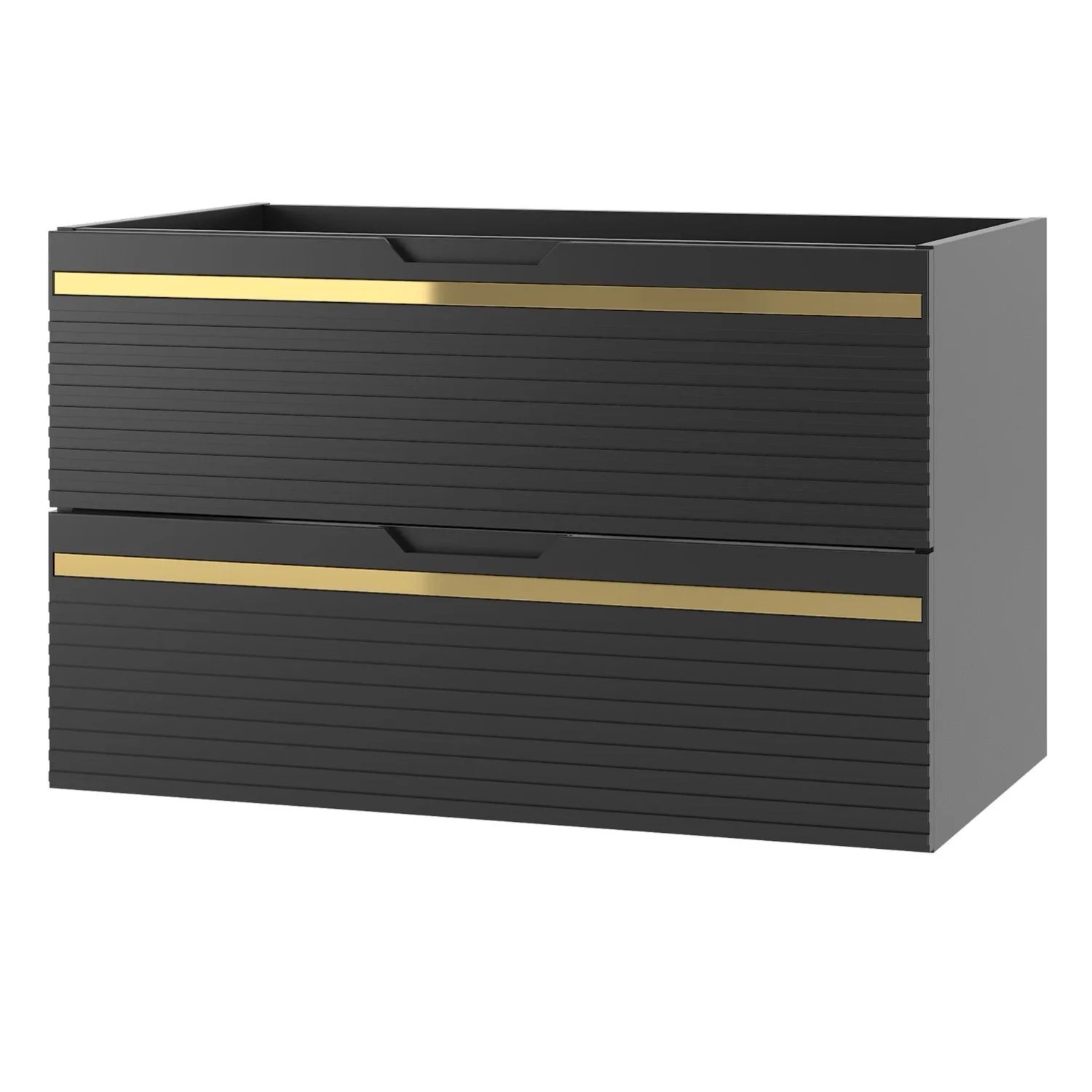 Szafka VESPER 80 pod umywalkę Czarny 80x50x46
