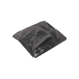 Czarna folia do mulczowania, 10 m x 1,5 m, wykonana z tworzywa LDPE do przechowywania ciepła w glebie.