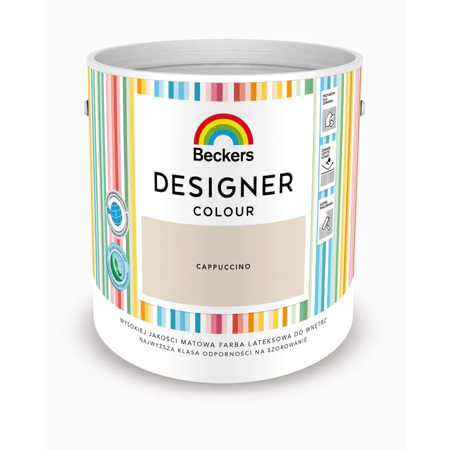 Farba lateksowa Beckers Designer cappuccino 2,5 l