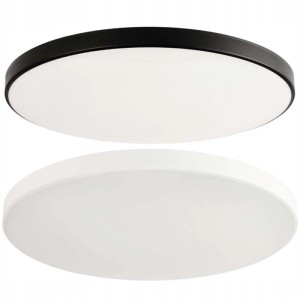 Germina Plafon LED CARINA 42W 4000K 3150lm śr. 36 cm biało-czarny