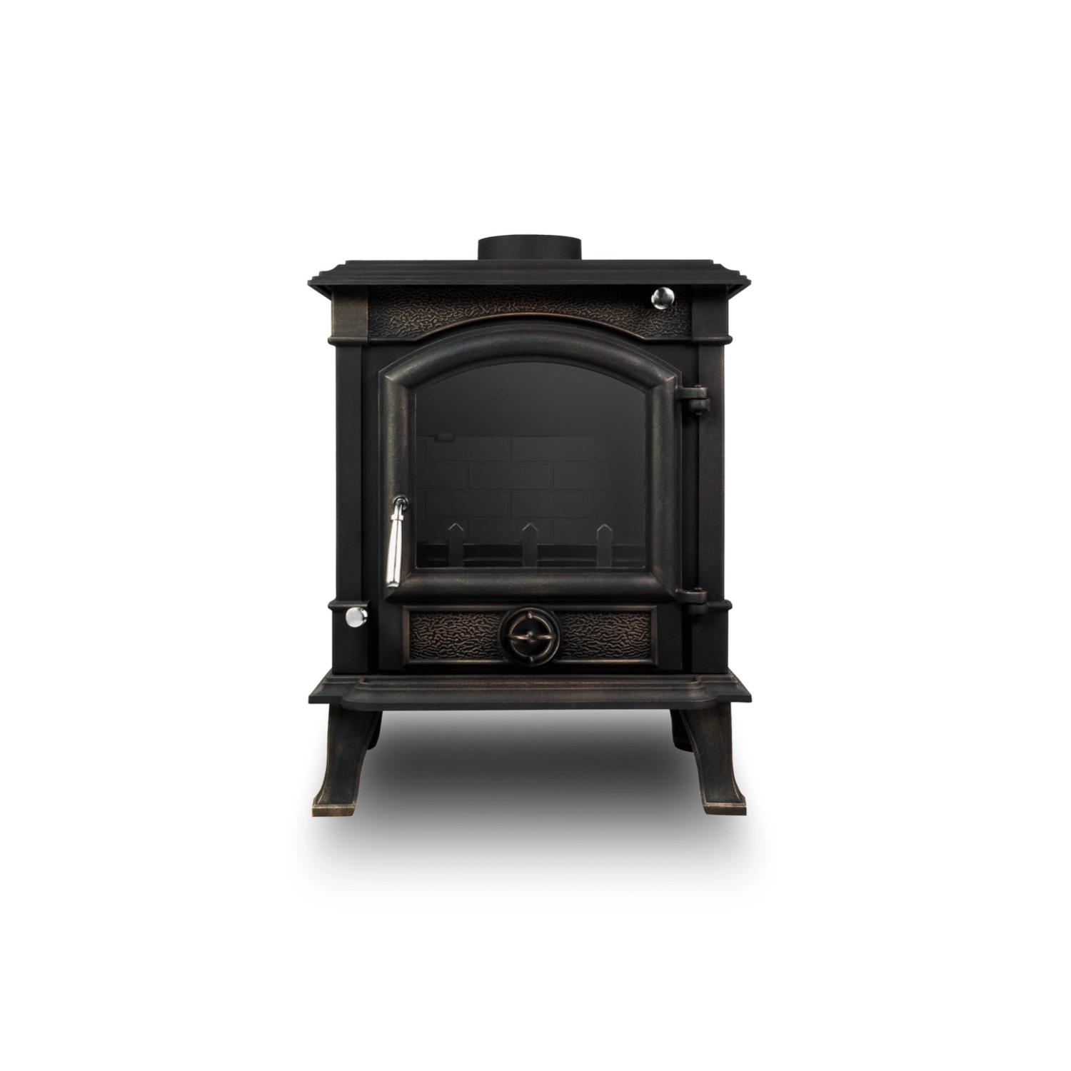 Nordflam Piec kominkowy Akron patyna 70x56x47