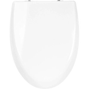 Deska WC Yasmina biała wolnoopadająca 43x36x5