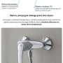 Bateria wannowa Grohe QuickFix Start do montażu ściennego, chrom, z przyłączem prysznica.