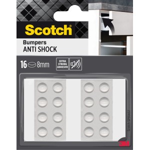 3M Scotch Odbojniki okrągłe samoprzylepne 8mm,16szt.
