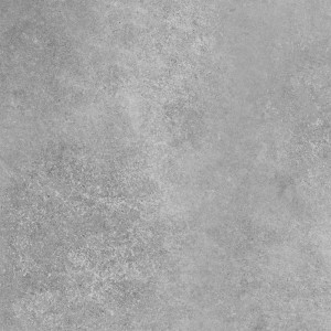 Szara płytka podłogowa o lekkiej strukturze, odpowiednia do wnętrz.