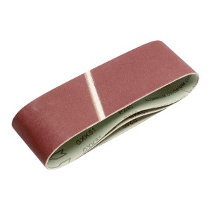 Pas szlifierski LUX Classic, 75x533 mm, K240, 3 sztuki do drewna i metalu.