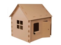 Erkar-Opakowania Domek kartonowy do kolorowania