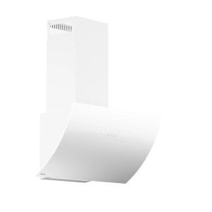 Biały okap kuchenny z kategorii Okapy ścienne.